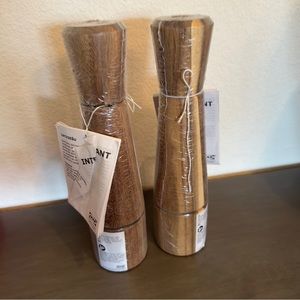 Acacia Salt and Pepper Grinders